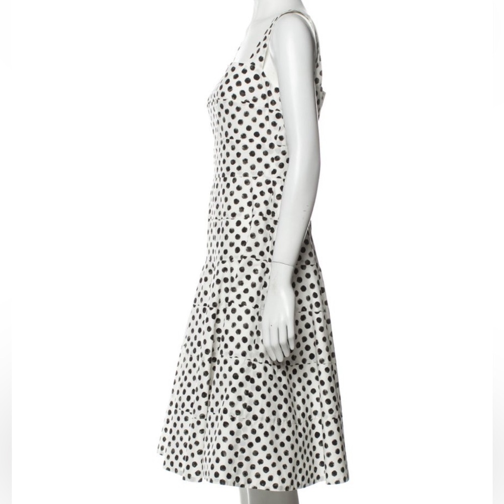 Dolce & Gabbana Polka Dot Midi Dress | Italian Chic | Feminine | Vintage - Picture 2 of 3